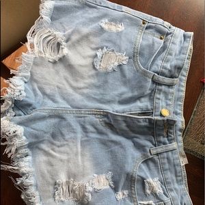 Jean shorts